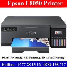 Epson L8050 Printer Price in Sri Lanka. ID Card Printer, Photo Printer in Sri Lanka